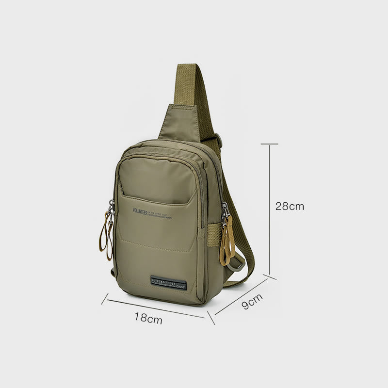 Schultertasche für Herren, Oxford-Umhängetasche für Outdoor-Reiten