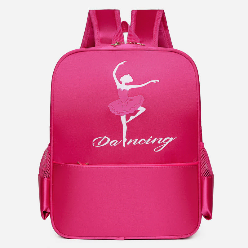 Mädchen Tanz Rucksack Ballerina Kleid Dekor Kinder Tanz Schultasche