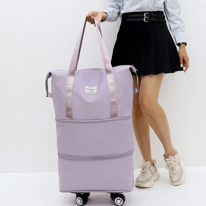 Große Reisetasche für kurze Reisen, praktische, zusammenklappbare Reisetasche für Damen