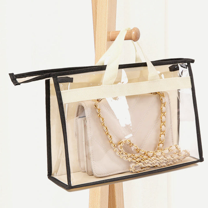 Aufbewahrungstasche für Zuhause, staubdichte, sichtbare, feuchtigkeitsdichte PVC-Schutztasche