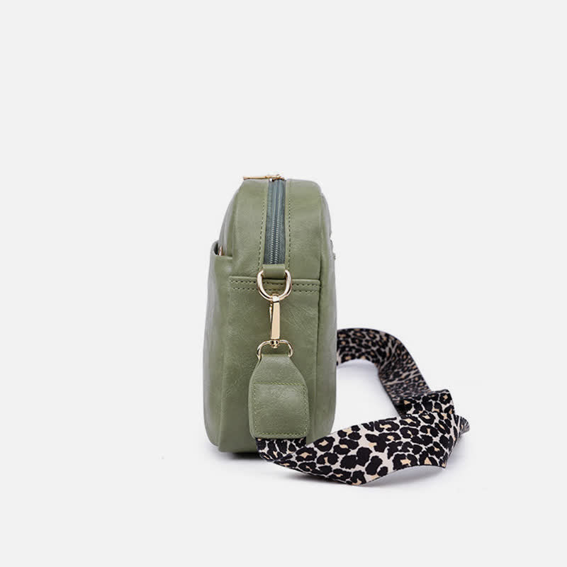Umhängetasche für Damen, Retro-Tasche mit Quaste, PU-Leder