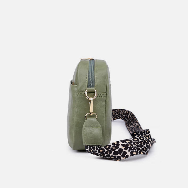 Umhängetasche für Damen, Retro-Tasche mit Quaste, PU-Leder
