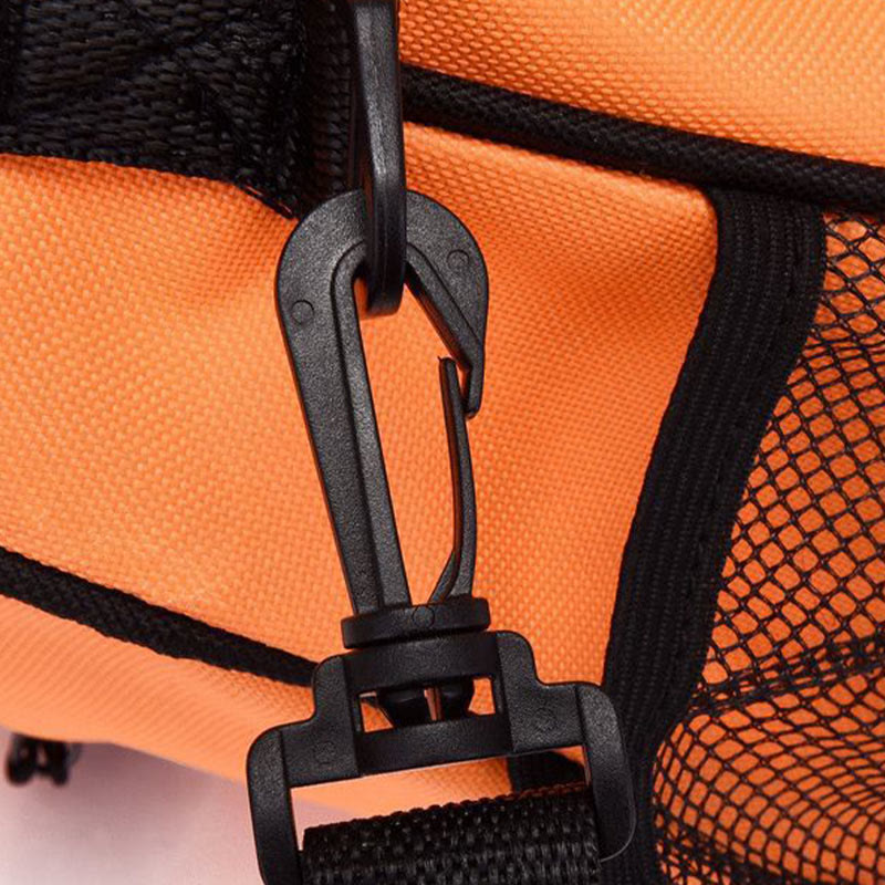 Runde Oxford-Basketball-Aufbewahrungstasche, tragbare Outdoor-Sport-Trainingstasche