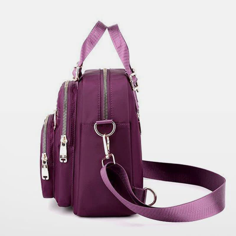 Umhängetasche für Damen, wasserdicht, mit mehreren Taschen, wandelbarer Handtaschen-Rucksack