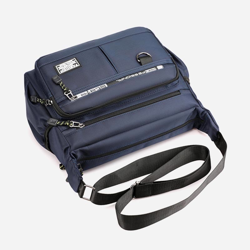 Umhängetasche für Herren, große Kapazität, lässige Schultertasche aus Nylon