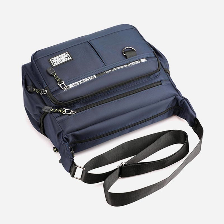 Umhängetasche für Herren, große Kapazität, lässige Schultertasche aus Nylon