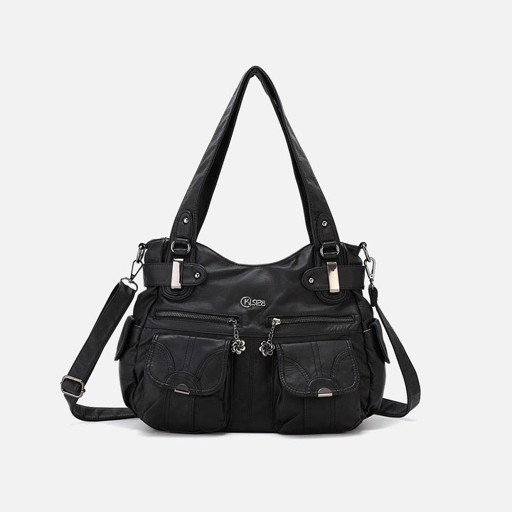 Tragetasche für Damen, für den täglichen Ausflug, mehrere Taschen, eine farbige Tasche