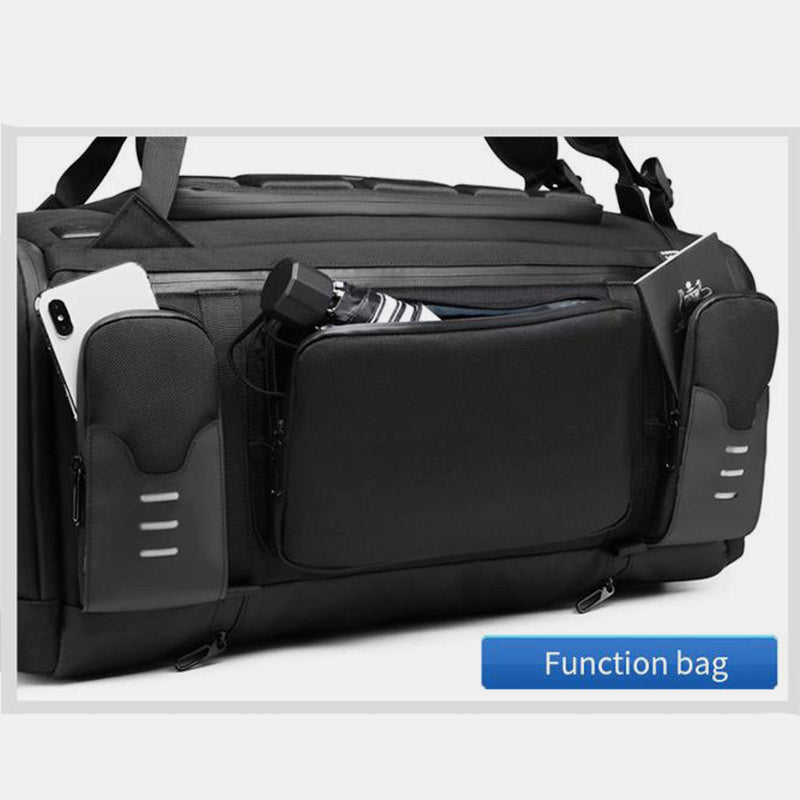Große Kapazität Reisetasche Tote Cabrio Rucksack mit USB-Ladeanschluss