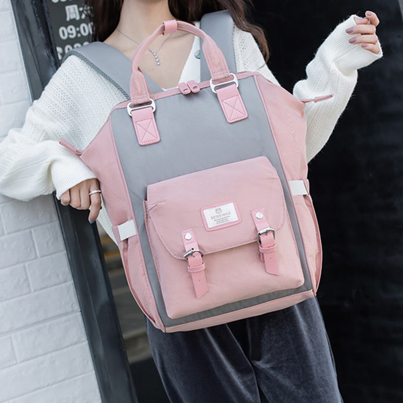 Multi Pocket Funktionale Wickeltasche Rucksack Reiserucksack Mama Tasche