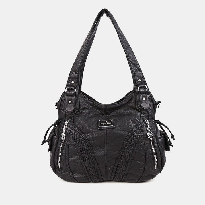 Einfarbige Hobo-Tasche für Damen