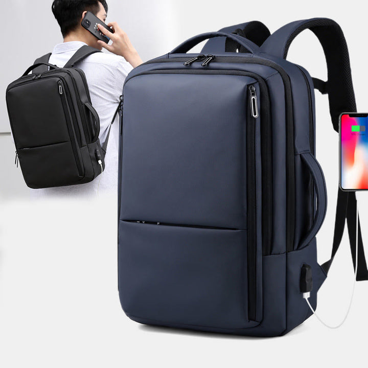 Rucksack für Herren, wasserdicht, große Kapazität, Business-Computertasche
