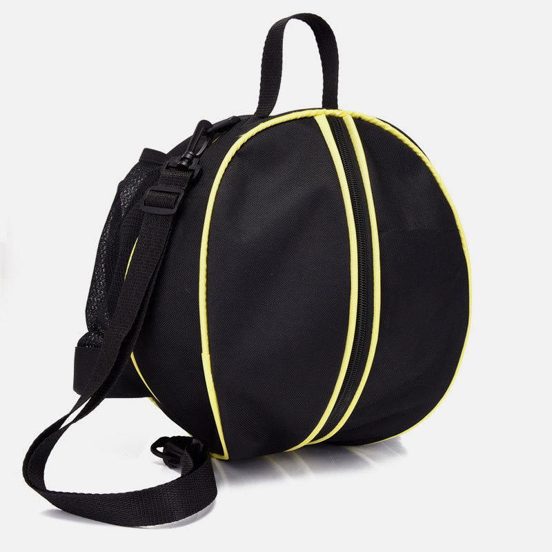 Runde Oxford-Basketball-Aufbewahrungstasche, tragbare Outdoor-Sport-Trainingstasche
