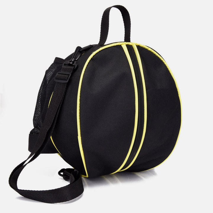Runde Oxford-Basketball-Aufbewahrungstasche, tragbare Outdoor-Sport-Trainingstasche