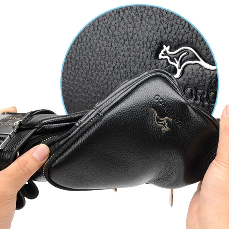 Diebstahlsichere Schultertasche mit großer Kapazität und USB-Aufladung