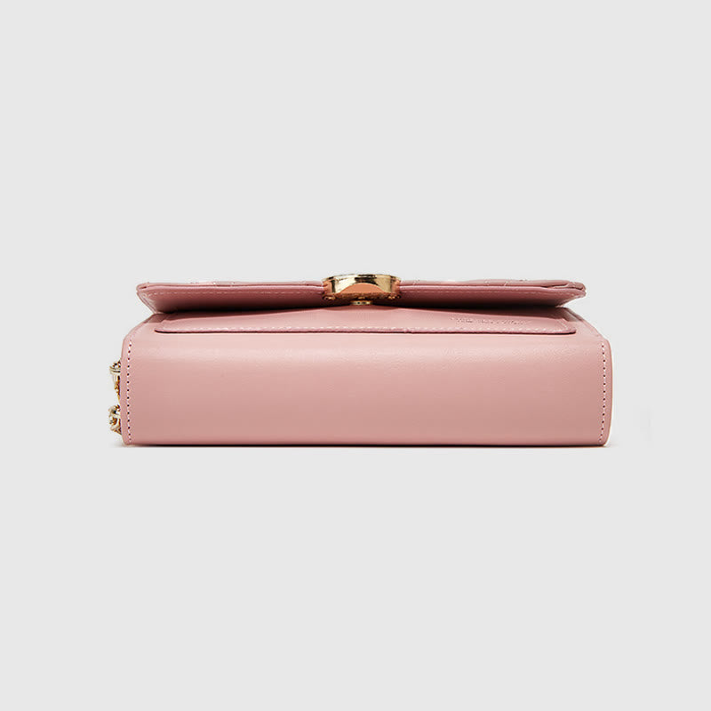 Handytasche für Damen, minimalistisch, horizontal, zum Einkaufen, Geldbörse