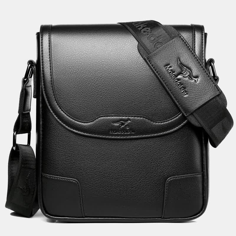 Leder-Umhängetasche für Herren, wasserdicht, Vintage-Umhängetasche