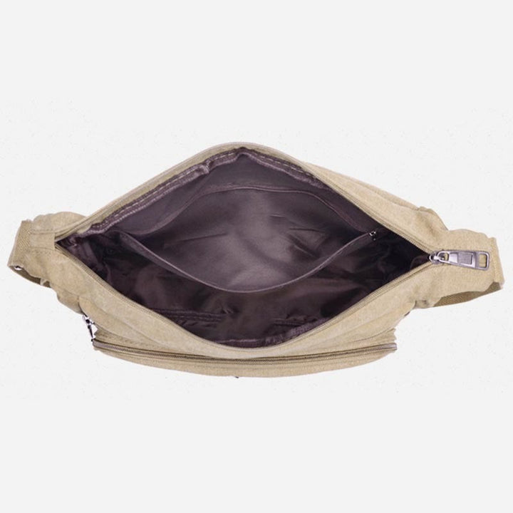 Umhängetasche für Herren, Vintage, Outdoor, Canvas, Business-Umhängetasche