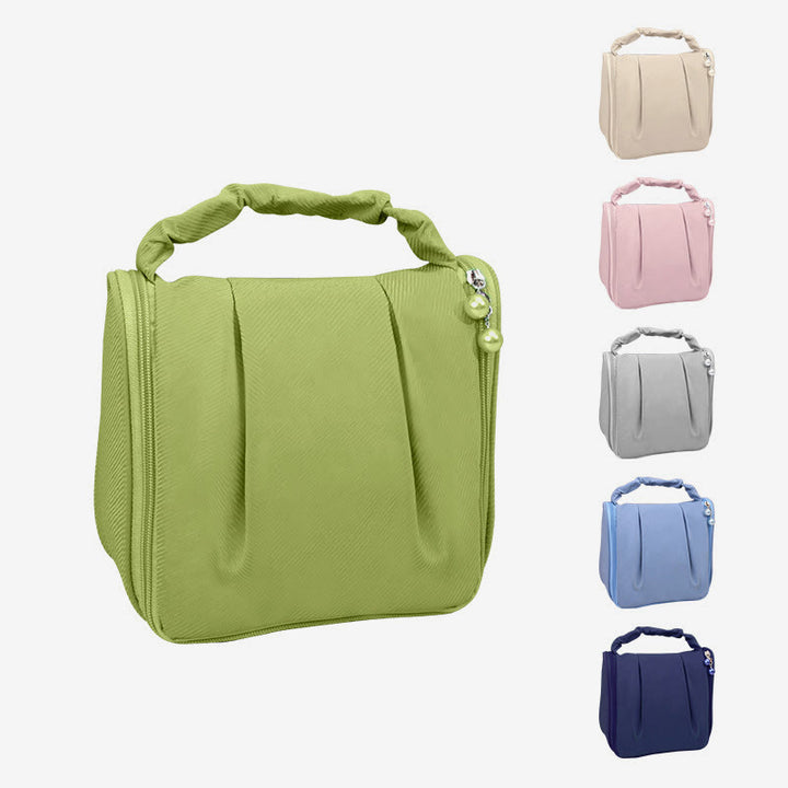 Tragbare Make-up-Handtasche für Damen, große Reiseaufbewahrungstasche