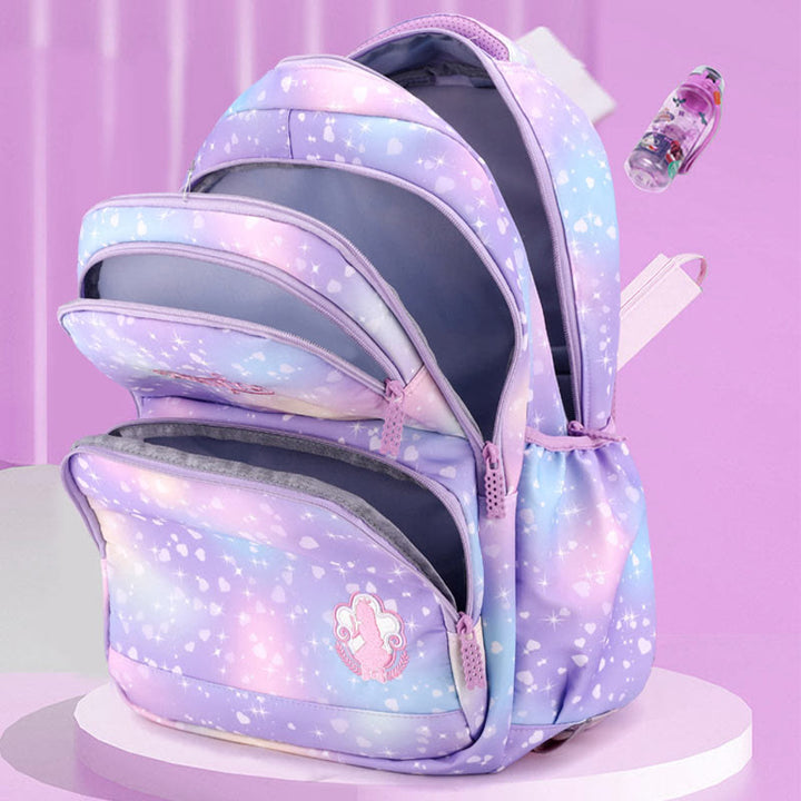 Robuster Schulrucksack aus Nylon mit Rollen, Schultasche für Kinder