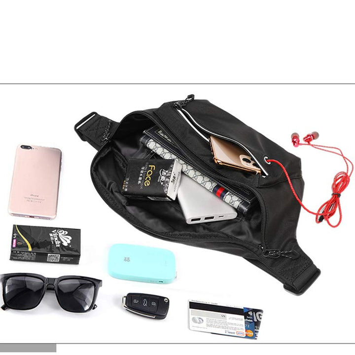 Reflektierende Hüfttaschen für Männer und Frauen, leichte Brusttasche