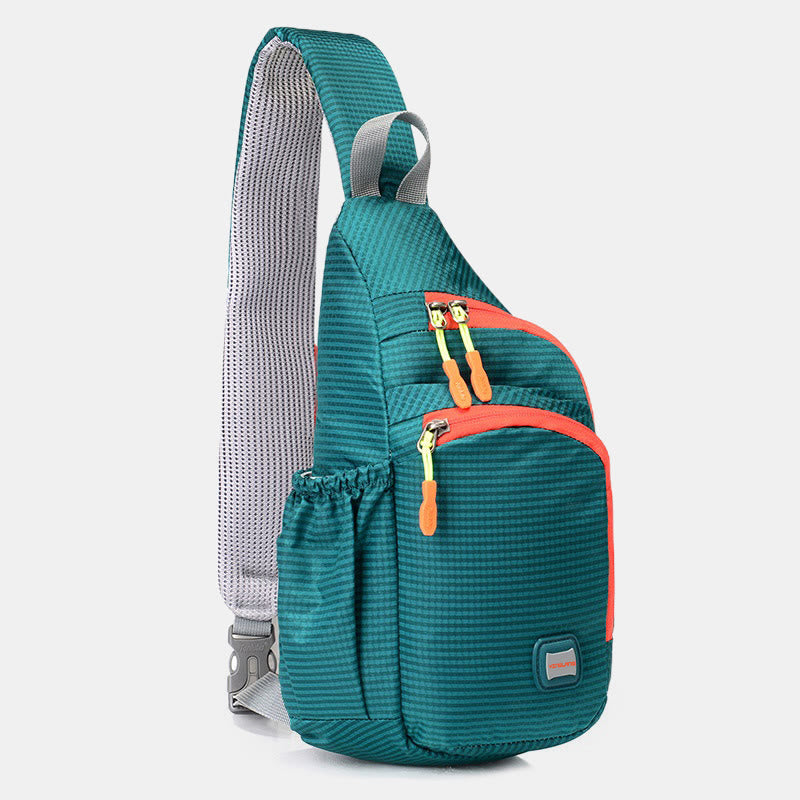 Schultertasche für Damen, Nylon, wasserdicht, für Outdoor-Sport, Reiten, Brusttasche