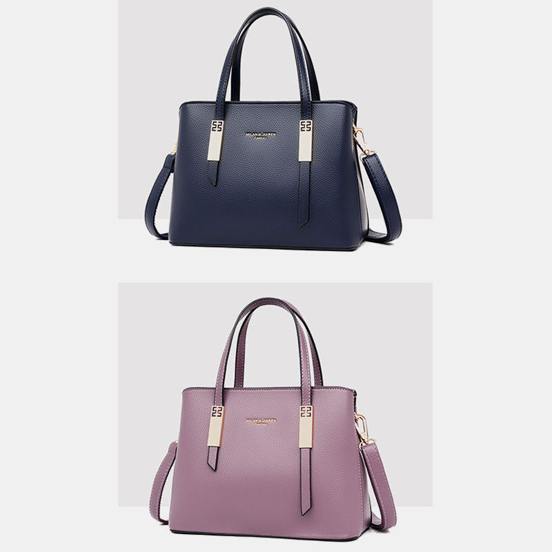 Tragetasche für Damen, mit Griff oben, große Schultertasche