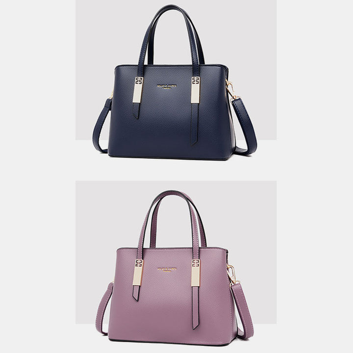 Tragetasche für Damen, mit Griff oben, große Schultertasche