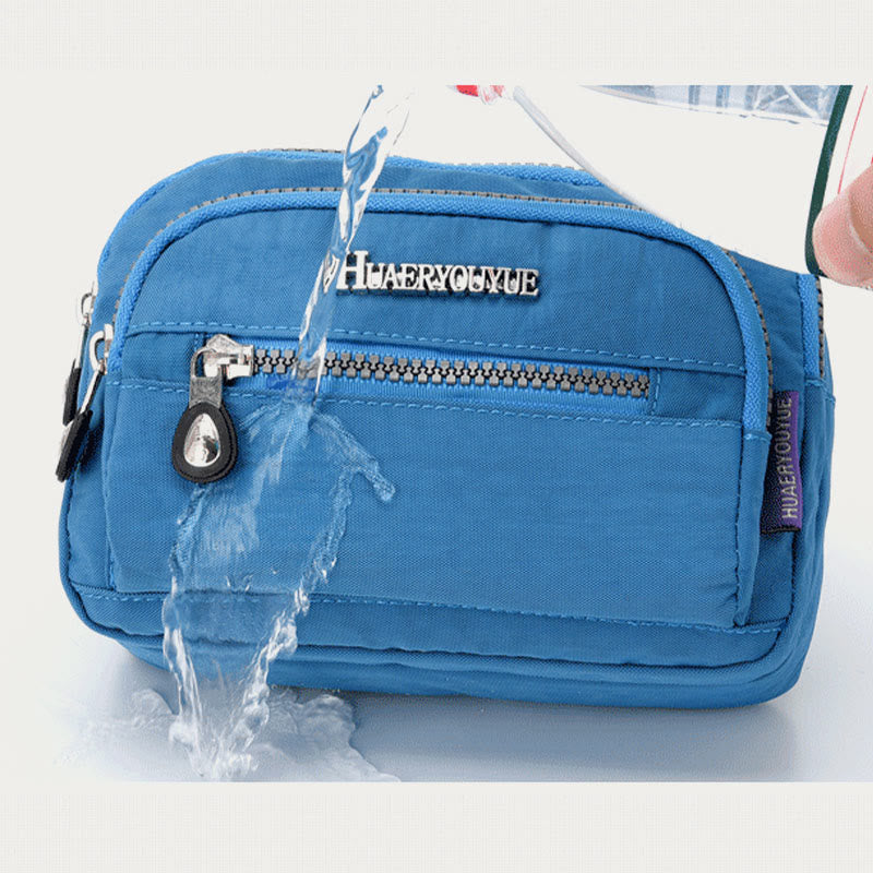 Umhängetasche für Damen, lässig, verstellbarer Riemen, Nylon-Gürteltasche