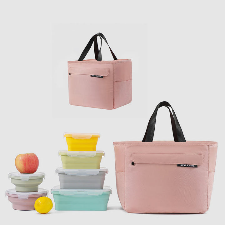 Lunchpaket für Mitarbeiter, hält frisch, große Kapazität, robuste Handtasche