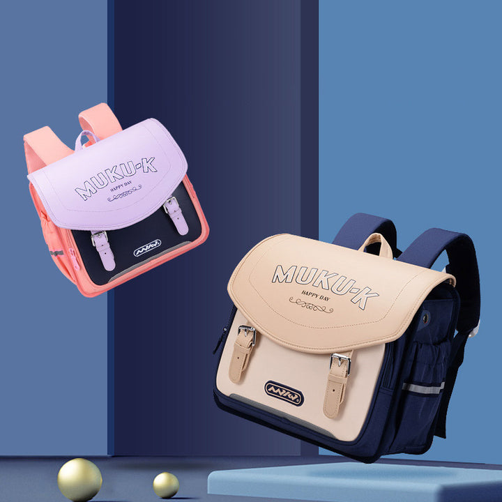 Kinderrucksack für Mädchen und Jungen, robust, atmungsaktiv, mit Reflektorstreifen