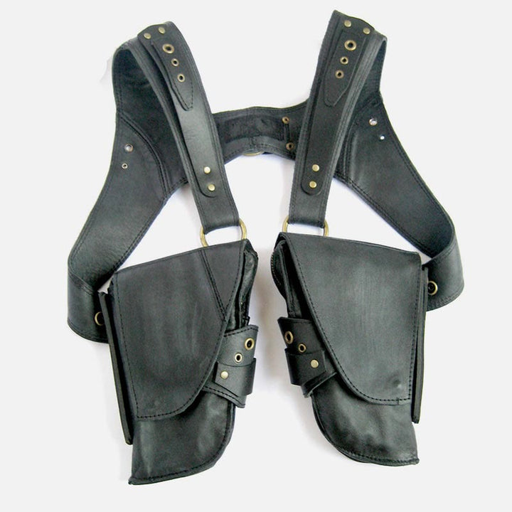 Punk Steam Unterarmholster für Damen und Herren, verstellbare Weste