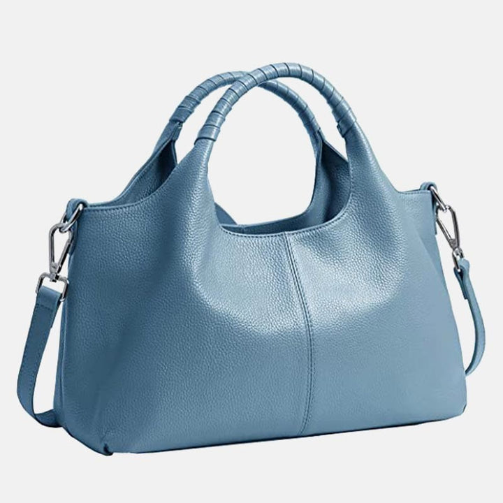 Tragetasche für Damen aus echtem Leder, für die Freizeit und den täglichen Gebrauch, Umhängetasche