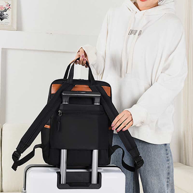 Mehrzweck-Laptop-Rucksack mit großer Kapazität, Reiserucksack für Frauen und Mädchen