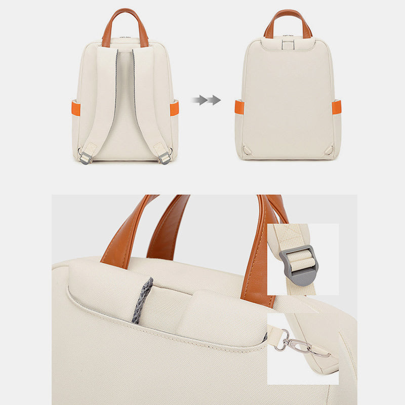 Kräftiger Rucksack für Damen, große Kapazität, Laptop-Rucksack mit Handschlaufe