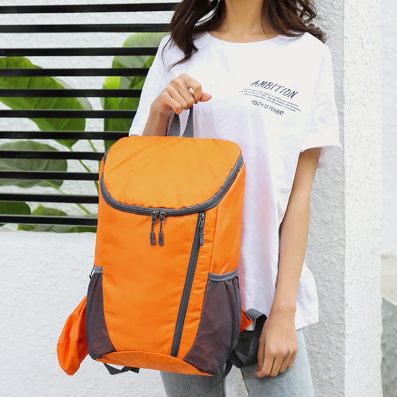 Nylon-Rucksack für Outdoor-Sportarten, faltbarer Reise-Tagesrucksack