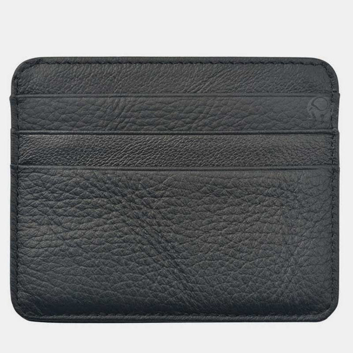 Schlanke minimalistische Vordertasche Brieftasche aus echtem Leder Kartenhalter Kartenetui - image 11