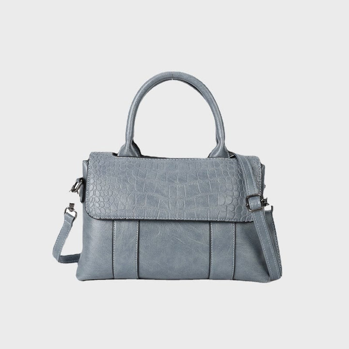 Top-Griff-Tasche für Frauen Krokodil-Textur einfache Umhängetasche