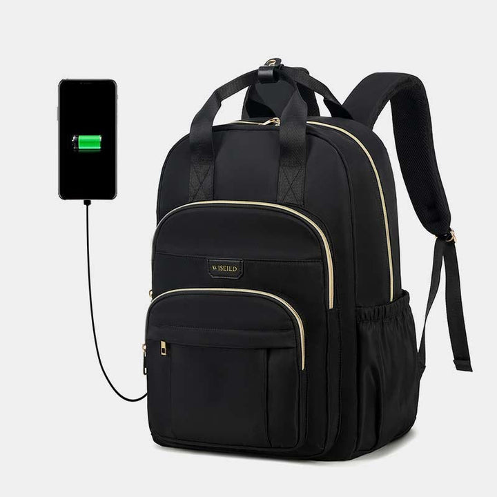 Rucksack für Damen, multifunktional, für den Alltag, Reisen und Freizeit, großes Fassungsvermögen