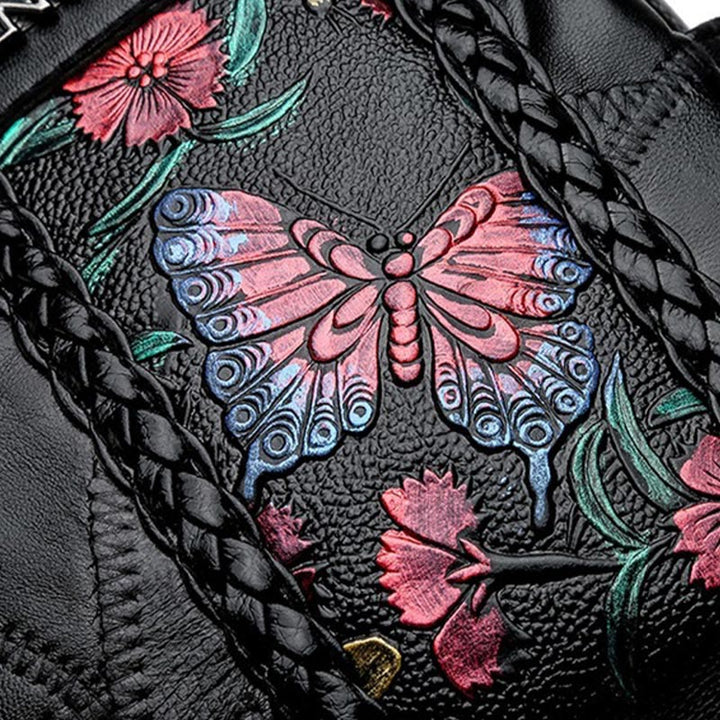 Farbmuster Gesteppte Ledertasche für Damen Klassische Umhängetasche