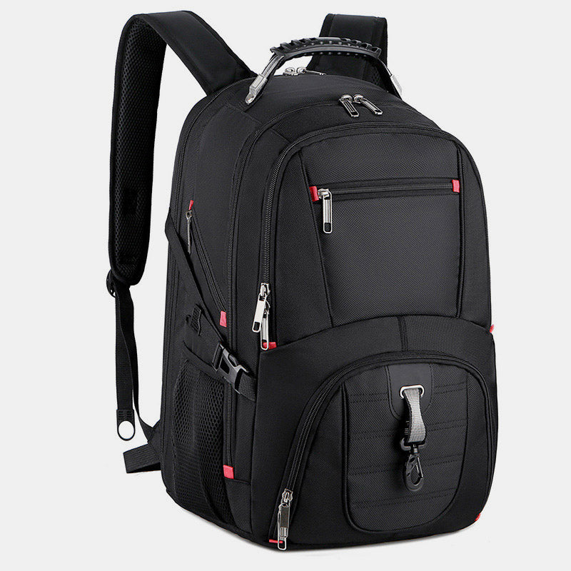 Extragroßer Business-Laptop-Rucksack mit mehreren Taschen und USB-Ladegerät