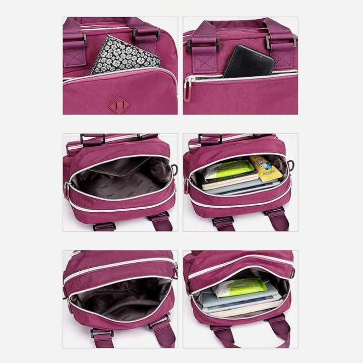 Umhängetasche für Damen, Nylon, leicht, Schultertasche, Reise-/Einkaufstasche