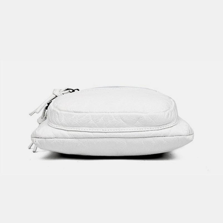 Umhängetasche aus weichem Leder mit großem Fassungsvermögen, Schultertasche