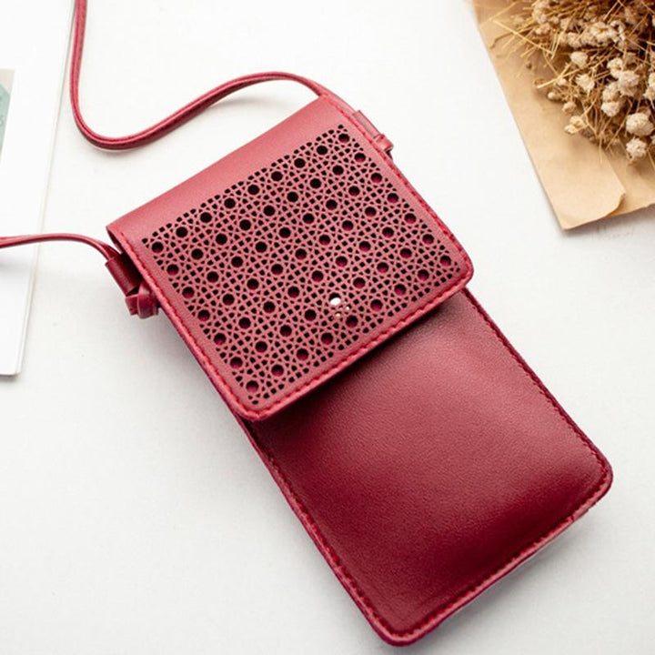 Umhängetasche für Mobiltelefone, Touchscreen-Tasche