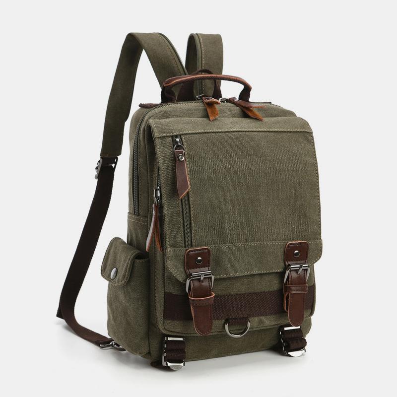 Vintage Outdoor Reise Schulterrucksack