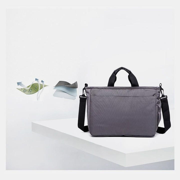 Wasserabweisende multifunktionale Crossbody-Laptop-Handtasche
