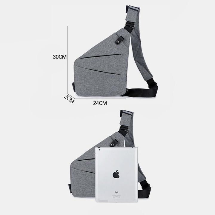 Multifunktionale Anti-Diebstahl-Sport-Schultertasche