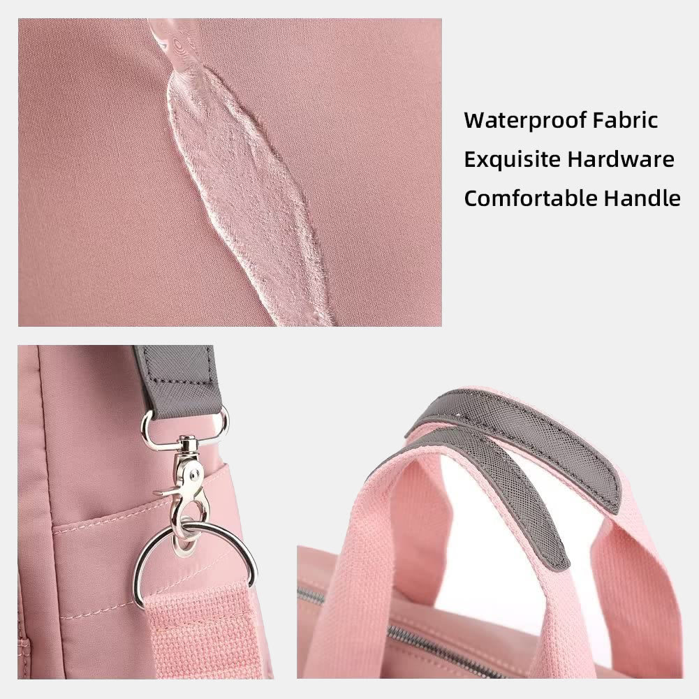 Wasserdichte, leichte Umhängetasche mit mehreren Taschen und großem Fassungsvermögen