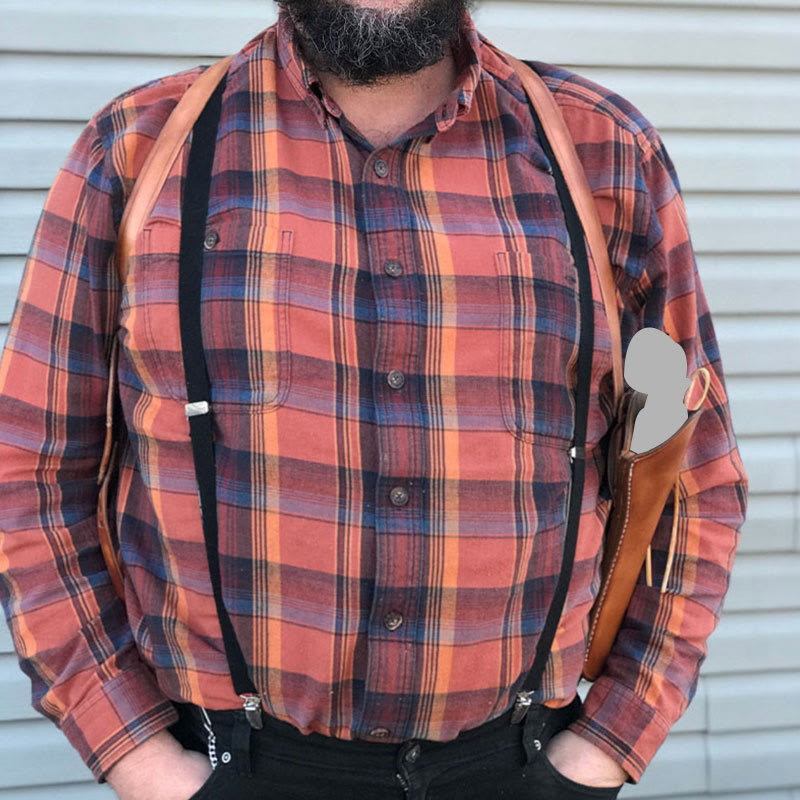 Mittelalterliches Leder-Schulterholster für Damen und Herren, Retro-Theater-Requisite