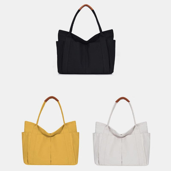 Tragetasche für Damen, minimalistische Einkaufs-Umhängetasche mit großem Fassungsvermögen