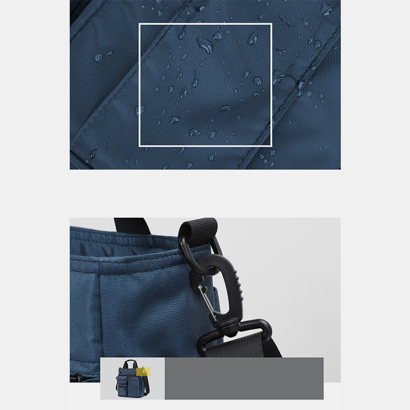 Skalierbare Umhängetasche mit großem Fassungsvermögen und mehreren Taschen